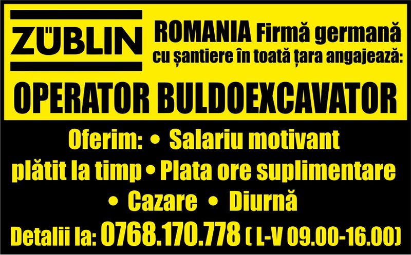 ZUBLIN ROMANIA Firma germana